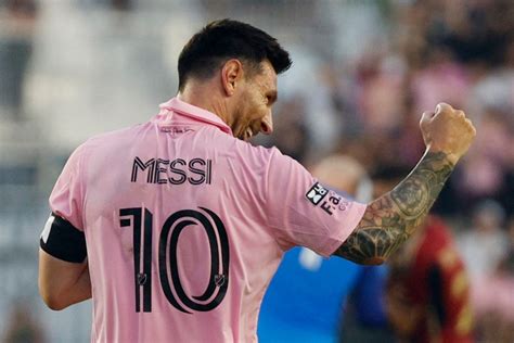 Lionel Messi opens with two goals in second game with Inter Miami