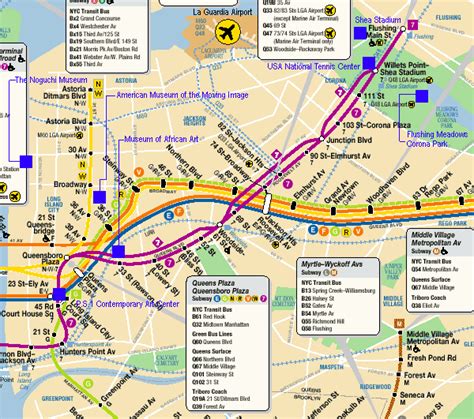 New York Subway Map Queens - Venus Jeannine