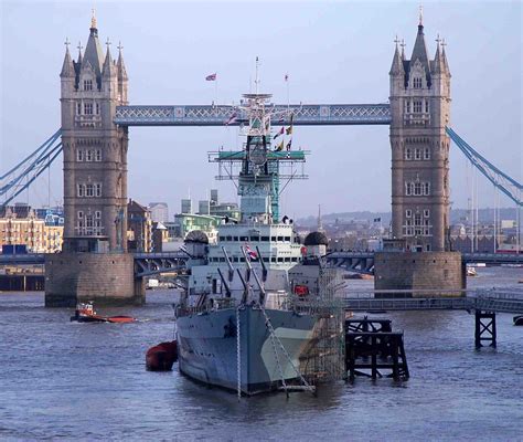 Power bridge | HMS Belfast and Tower Bridge, London | robep | Flickr