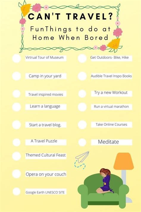 Fun Things To Do at Home Alone (to get your mind off of Covid-19) – Travels of Sarah Fay