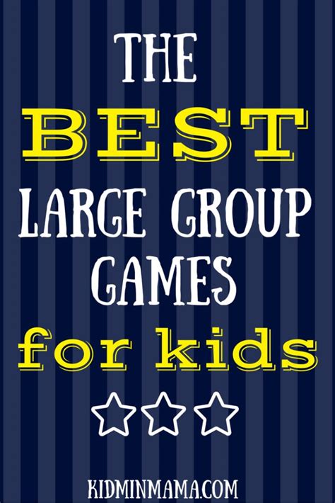 The BEST Large Group Games | Group games for kids