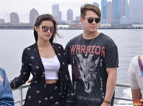 This is Liza Soberano and Enrique Gil smiling for the camera at ...