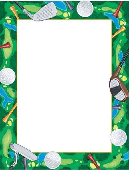 Border Golf Tees Clipart | Golf clip art, Clip art borders, Clip art