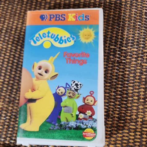 TELETUBBIES FAVORITE THINGS VHS Video Tape Learning PBS Vol. 4 EUR 6,41 ...