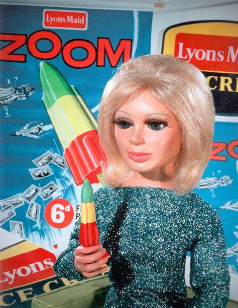 LADY PENELOPE for ZOOM icy poles shaped like Thunderbirds 1 and Lyons ...