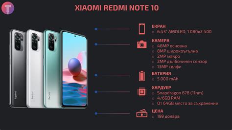 Xiaomi представи серията си смартфони Redmi Note 10 - TechTrends България