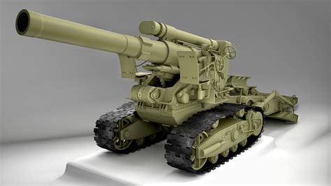 3d model russian howitzer m1931