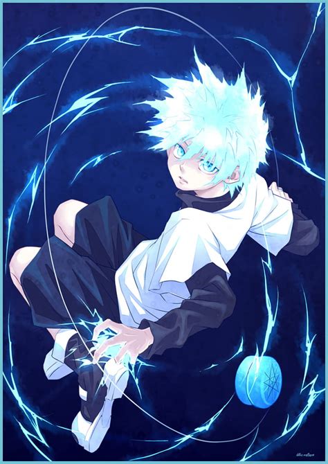 Killua Godspeed IPhone - Killua Zoldyck - Killua, Killua Minimalist HD phone wallpaper | Pxfuel