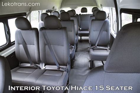 Toyota Hiace Charter Bali - Toyota Hiace 15 Seats Hire Bali - Leko Trans