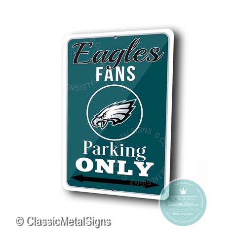 Philadelphia Eagles Parking Only Sign | Philadelphia Eagles | NFL ...