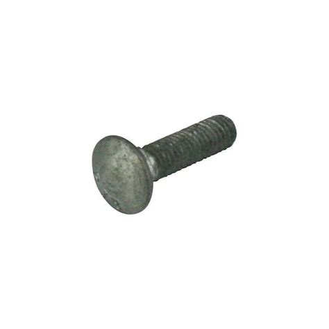 Everbilt 3/8 in.-16 x 2-1/2 in. Galvanized Carriage Bolt 803526 - The Home Depot