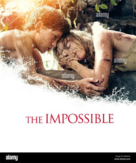 TOM HOLLAND, NAOMI WATTS POSTER, THE IMPOSSIBLE, 2012 Stock Photo - Alamy