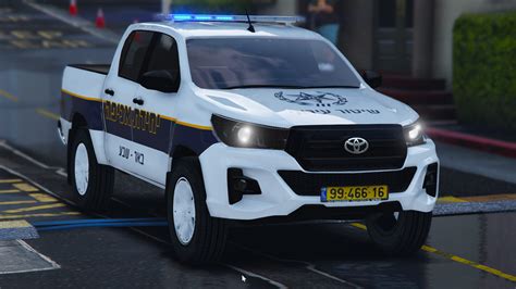 Israel police 2019 toyota hilux | Municipal Enforcement Unit | טויוטה ...