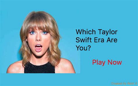 Which Taylor Swift Era Are You? - Quiz For Fans