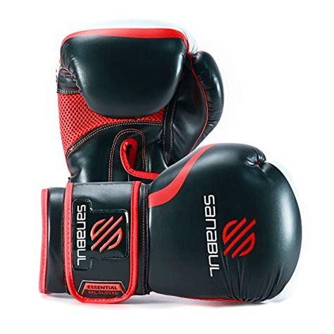 Essential Boxing Gloves Red 10-oz | Pricepulse