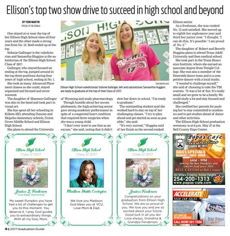 2017 Graduation Guide by Killeen Daily Herald - Issuu