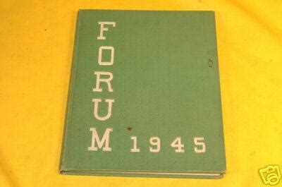 1945 Senn High School Forum Yearbook, Chicago IL. | #29270516