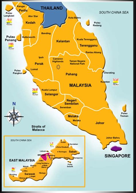 CAMERON SERVICE / MOUNTAIN TOUR & TRAVEL SDN. BHD.: 31 - Map of Cameron ...