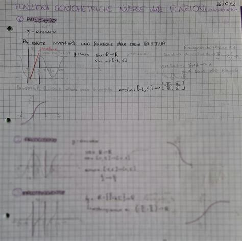 SOLUTION: Funzioni goniometriche inverse delle funzioni seno coseno e tangente - Studypool