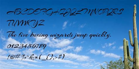 Arizonia Font Free Download