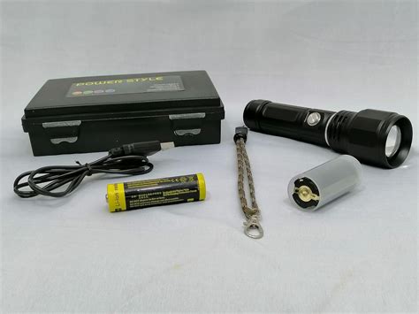 Power Style Rechargeable and Zoomable Torch. | Areaspy.co.ke