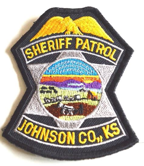 SHERIFF PATROL JOHNSON COUNTY KANSAS PATCH - POLICE BADGE EU