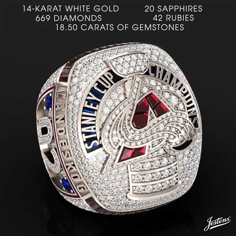 Colorado Avalanche 2022 Stanley Cup Ring | ring, championship ring ...