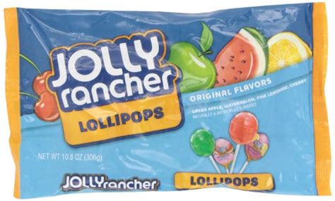 Jolly Rancher Assorted Lollipops (cherry, Apple, Watermelon & Pink Lemonade), 10.8 ounce Bags ...