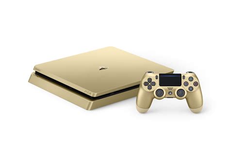 PS4 Slim 500GB Console - Gold | PS4 | Buy Now | at Mighty Ape NZ