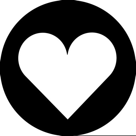 Black Heart Outline Clipart | Free Images at Clker.com - vector clip ...