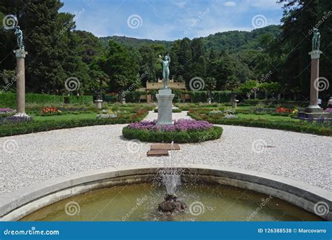 Miramare Gardens in Trieste, Italy Stock Photo - Image of continent ...