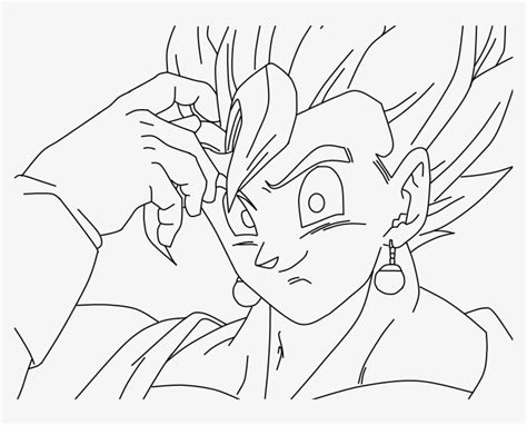 Joking Vegito - Dragon Ball Super Para Dibujar - Free Transparent PNG ...