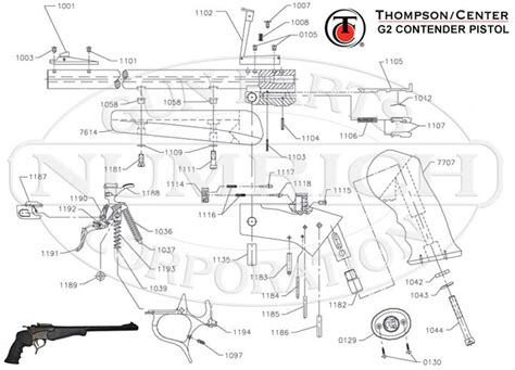 Thompson Center Contender Parts Diagram Tc Contender Parts D