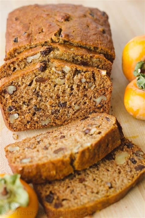 Persimmon Bread Recipe - NatashasKitchen.com