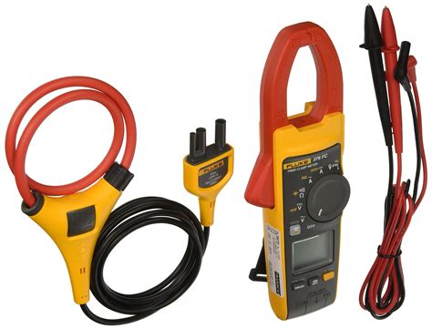 Buy Fluke 376-FC True RMS AC/DC Clamp Meter with iFlex with a NIST-Traceable Calibration ...