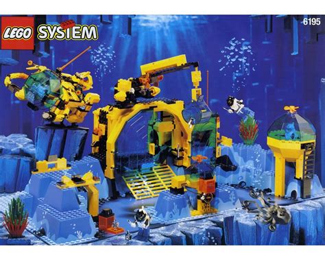 LEGO Set 6195-1 Neptune Discovery Lab (1995 Aquazone > Aquanauts) | Rebrickable - Build with LEGO