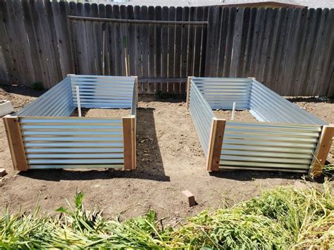 How To Build a Corrugated Metal Raised Bed - MK Library # ...