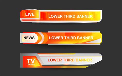 News Lower Thirds Template Design Graphic by Artmr · Creative Fabrica