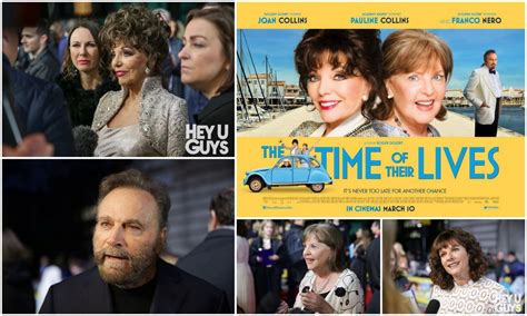 The Time of Their Lives World Premiere Interviews | Joan Collins ...