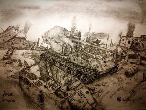 Waffentrager E.100 by FrancisLuong on DeviantArt