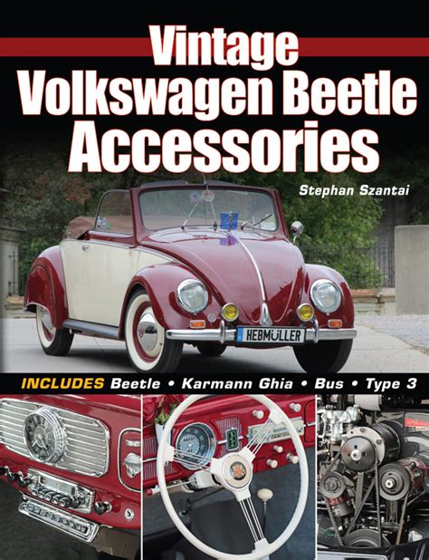 Vintage Volkswagen Beetle Accessories Book VW Beetle, VW Bug, Dunebuggy ...