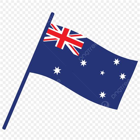 Australian Flag Vector Illustration, Australia, Flag, Australian Flag PNG and Vector with ...