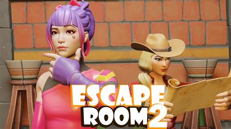 ESCAPE ROOM 2 (2764-6684-0784) [Walkthrough] | Fortnite Creative/ UEFN - YouTube