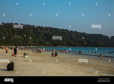 Radhanagar beach Andaman Nicobar India Stock Photo - Alamy