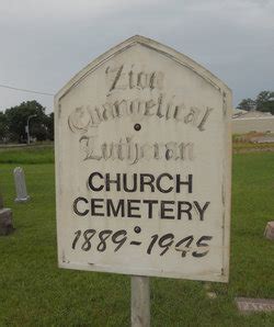 Zion Evangelical Lutheran Church Cemetery in Olivia, Minnesota - Find A Grave Cemetery