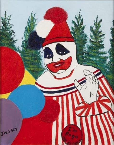 John Wayne Gacy | Pogo The Clown (1986) | MutualArt