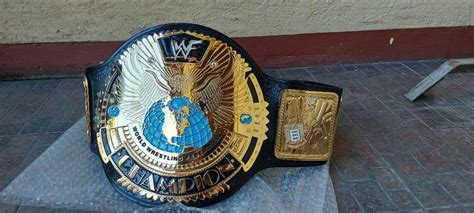 WWE WWF Big Eagle Championship Belt, Hobbies & Toys, Toys & Games on ...