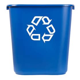 Blue Recycle Bin Transparent Image | PNG Play