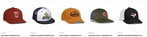 Custom Pacific Headwear Hats With logo - Monterey Companay