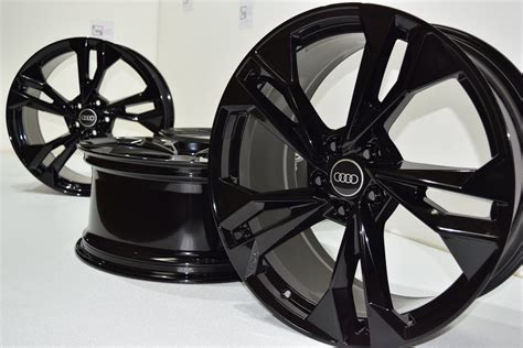 21″ AUDI SQ5 Q5 RIMS WHEELS FACTORY OEM BLACK A4 S4 RIMS Q5 21 ...